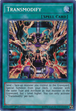 Transmodify⁣ - 2014 Mega-Tins Mega-Pack⁣ (Secret Rare)⁣ [106]
