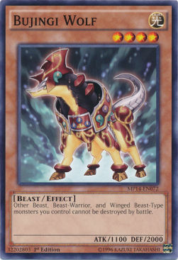 Bujingi Wolf⁣ - 2014 Mega-Tins Mega-Pack⁣ (Common)⁣ [072]