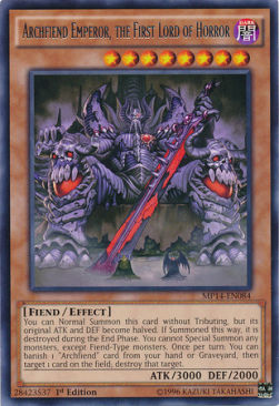 Archfiend Emperor, the First Lord of Horror⁣ - 2014 Mega-Tins Mega-Pack⁣ (Rare)⁣ [084]