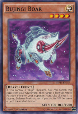 Bujingi Boar⁣ - 2014 Mega-Tins Mega-Pack⁣ (Common)⁣ [147]