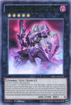 Crimson Knight Vampire Bram⁣ - 2014 Mega-Tins Mega-Pack⁣ (Ultra Rare)⁣ [164]