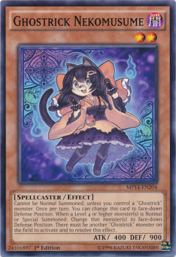 Ghostrick Nekomusume⁣ - 2014 Mega-Tins Mega-Pack⁣ (Common)⁣ [204]