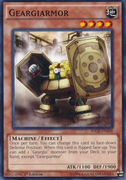 Geargiarmor⁣ - Structure Deck: Geargia Rampage⁣ (Common)⁣ [008]