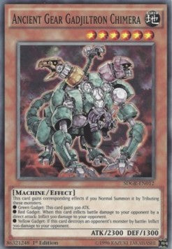 Ancient Gear Gadjiltron Chimera⁣ - Structure Deck: Geargia Rampage⁣ (Common)⁣ [012]