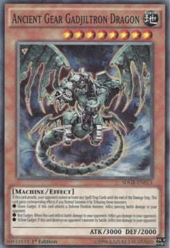 Ancient Gear Gadjiltron Dragon⁣ - Structure Deck: Geargia Rampage⁣ (Common)⁣ [013]