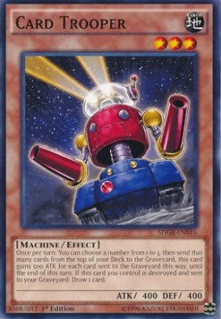 Card Trooper⁣ - Structure Deck: Geargia Rampage⁣ (Common)⁣ [016]