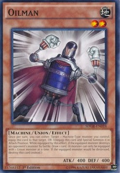 Oilman⁣ - Structure Deck: Geargia Rampage⁣ (Common)⁣ [018]
