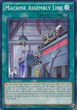 Machine Assembly Line⁣ - Structure Deck: Geargia Rampage⁣ (Common)⁣ [023]