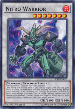 Nitro Warrior⁣ - Legendary Collection 5D's: Mega Pack⁣ (Common)⁣ [032]
