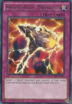 Divine Relic Mjollnir⁣ - Legendary Collection 5D's: Mega Pack⁣ (Rare)⁣ [196]