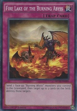 Fire Lake of the Burning Abyss (V.1 - Super Rare)⁣ - The New Challengers⁣ (Super Rare)⁣ [086]