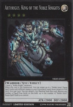 Artorigus, King of the Noble Knights⁣ - Noble Knights of the Round Table Box Set⁣ (Platinum Rare)⁣ [037]