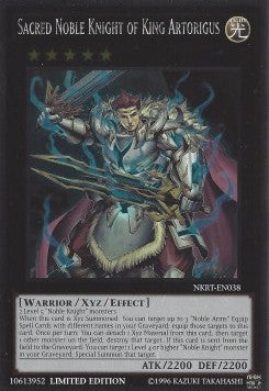 Sacred Noble Knight of King Artorigus⁣ - Noble Knights of the Round Table Box Set⁣ (Platinum Rare)⁣ [038]