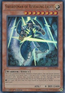Swordsman of Revealing Light⁣ - Secrets of Eternity⁣ (Ultra Rare)⁣ [095]