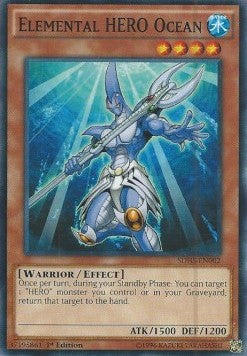 Elemental HERO Ocean⁣ - Structure Deck: HERO Strike⁣ (Common)⁣ [002]