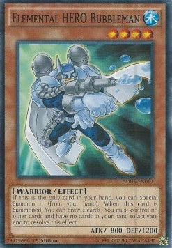 Elemental HERO Bubbleman - Structure Deck: HERO Strike (Common) [SDHS-012]