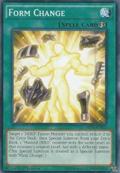 Form Change - Structure Deck: HERO Strike (Common) [SDHS-020]