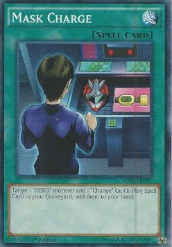 Mask Charge - Structure Deck: HERO Strike (Common) [SDHS-021]