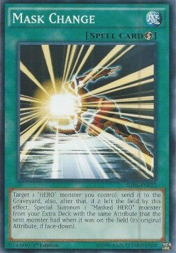 Mask Change⁣ - Structure Deck: HERO Strike⁣ (Common)⁣ [022]