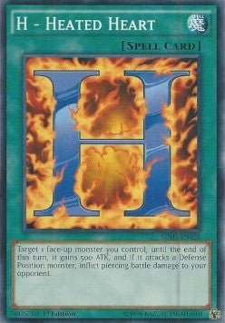 H - Heated Heart - Structure Deck: HERO Strike (Common) [SDHS-028]