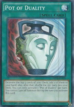 Pot of Duality - Structure Deck: HERO Strike (Common) [SDHS-034]