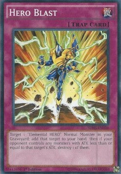 Hero Blast - Structure Deck: HERO Strike (Common) [SDHS-036]