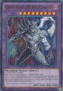 Contrast HERO Chaos⁣ - Structure Deck: HERO Strike⁣ (Ultra Rare)⁣ [041]