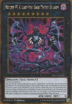 Number 95: Galaxy-Eyes Dark Matter Dragon⁣ - Premium Gold 2⁣ (Gold Secret Rare)⁣ [015]