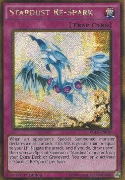 Stardust Re-Spark⁣ - Premium Gold 2⁣ (Gold Secret Rare)⁣ [020]