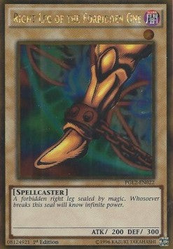 Right Leg of the Forbidden One⁣ - Premium Gold 2⁣ (Gold Rare)⁣ [022]