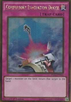 Compulsory Evacuation Device⁣ - Premium Gold 2⁣ (Gold Rare)⁣ [065]