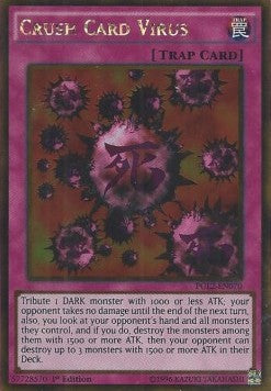 Crush Card Virus⁣ - Premium Gold 2⁣ (Gold Rare)⁣ [070]