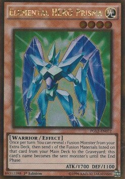 Elemental HERO Prisma⁣ - Premium Gold 2⁣ (Gold Rare)⁣ [072]