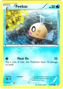 Feebas⁣ - Primal Clash⁣ (Common)⁣ [43]