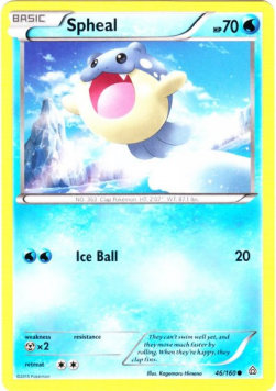 Spheal⁣ - Primal Clash⁣ (Common)⁣ [46]
