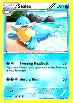 Sealeo⁣ - Primal Clash⁣ (Uncommon)⁣ [47]