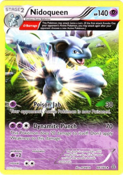 Nidoqueen⁣ - Primal Clash⁣ (Rare)⁣ [69]