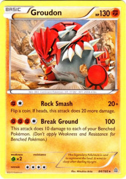 Groudon⁣ - Primal Clash⁣ (Rare)⁣ [84]