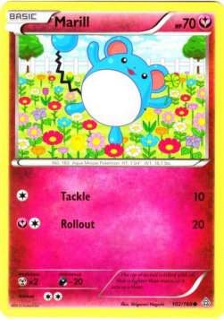 Marill⁣ - Primal Clash⁣ (Common)⁣ [102]