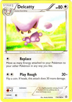 Delcatty⁣ - Primal Clash⁣ (Rare)⁣ [114]