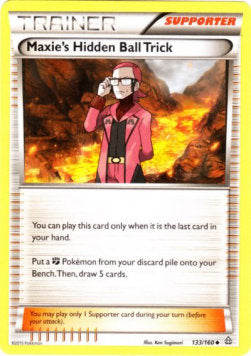 Maxie's Hidden Ball Trick⁣ - Primal Clash⁣ (Uncommon)⁣ [133]