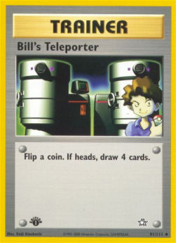 Bill's Teleporter - Neo Genesis (Uncommon) [NG-91]