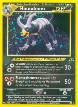 Houndoom - Neo Discovery (Holo Rare) [NDI-4]