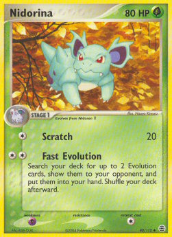 Nidorina⁣ - EX FireRed & LeafGreen⁣ (Uncommon)⁣ [40]