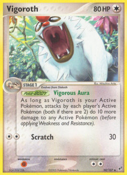 Vigoroth⁣ - EX Deoxys⁣ (Uncommon)⁣ [50]