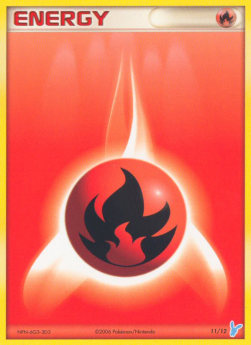 Fire Energy⁣ - EX Trainer Kit 2⁣ (Common)⁣ [blue-11]