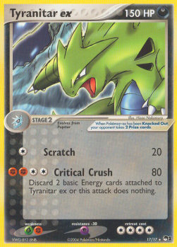 Tyranitar ex⁣ - POP Series 1⁣ (Ultra Rare)⁣ [17]