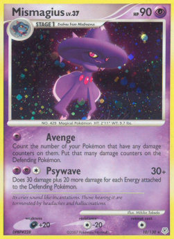 Mismagius Lv.37⁣ - Diamond & Pearl⁣ (Holo Rare)⁣ [10]