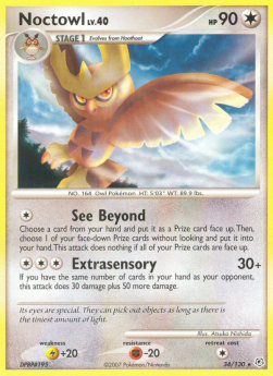 Noctowl Lv.40⁣ - Diamond & Pearl⁣ (Rare)⁣ [34]