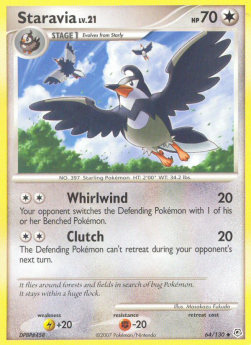 Staravia Lv.21⁣ - Diamond & Pearl⁣ (Uncommon)⁣ [64]
